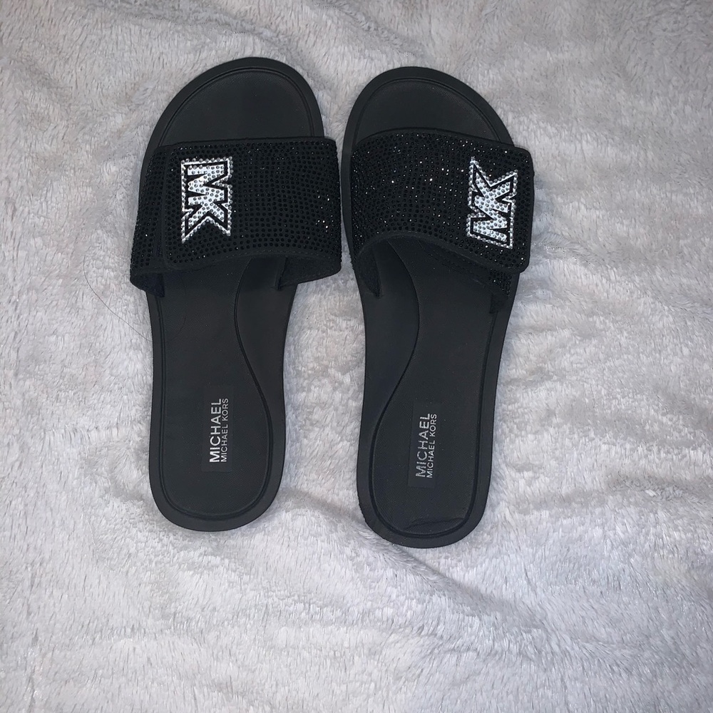 Michael Khors Velcro strap sandals